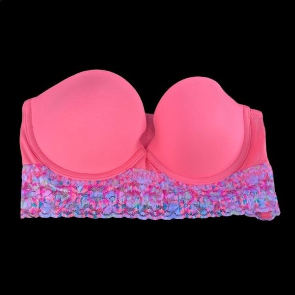 PINK Victoria's Secret Other - PINK VICTORIA’S SECRET bustier Orange BRA 34 B